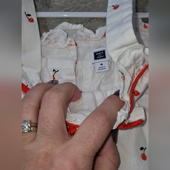 Janie and Jack super adorable top great for 4th of July sz 4 - Picture 4 of 5